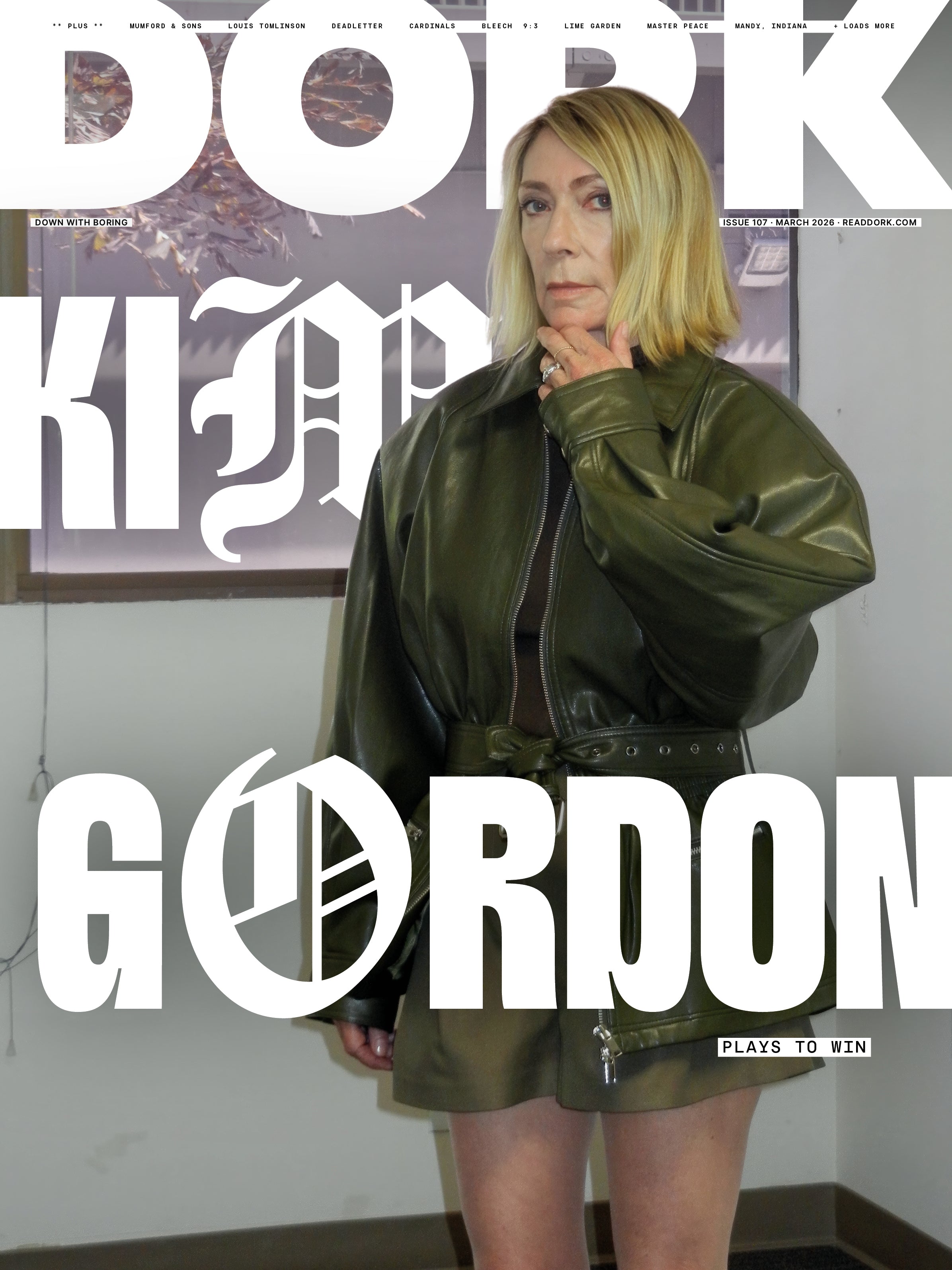 アート・デザイン・音楽 THE International magazine #3 Kim Gordon Dork, March 2026 (Kim Gordon cover)