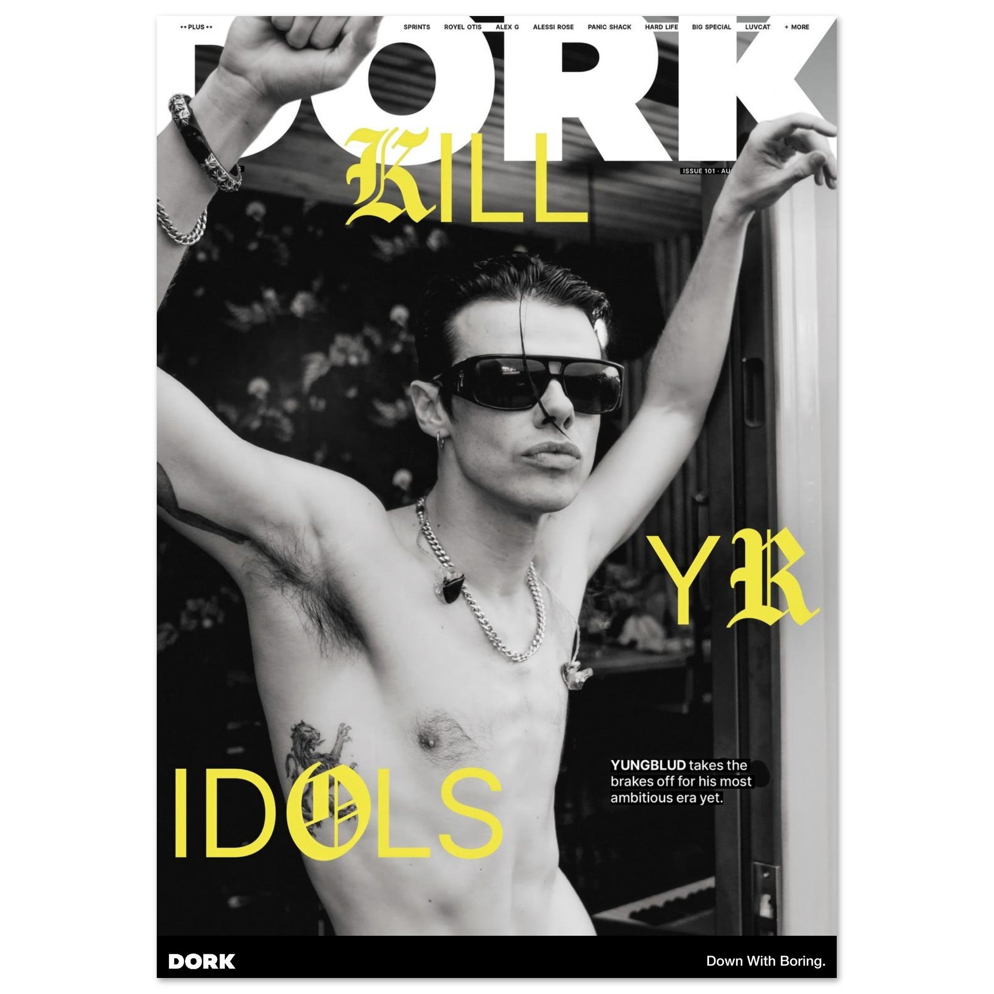 Dork Cover Posters - Yungblud (Issue 101, August 2025)