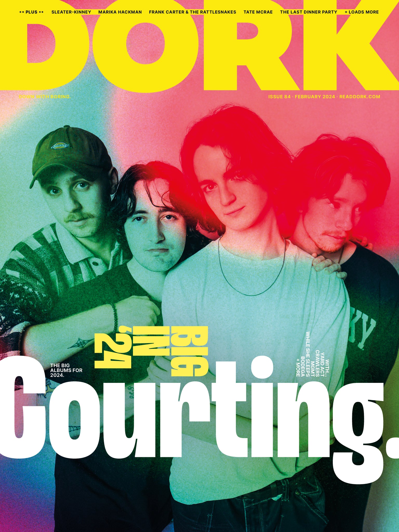 Dork, February 2024 (Courting cover)