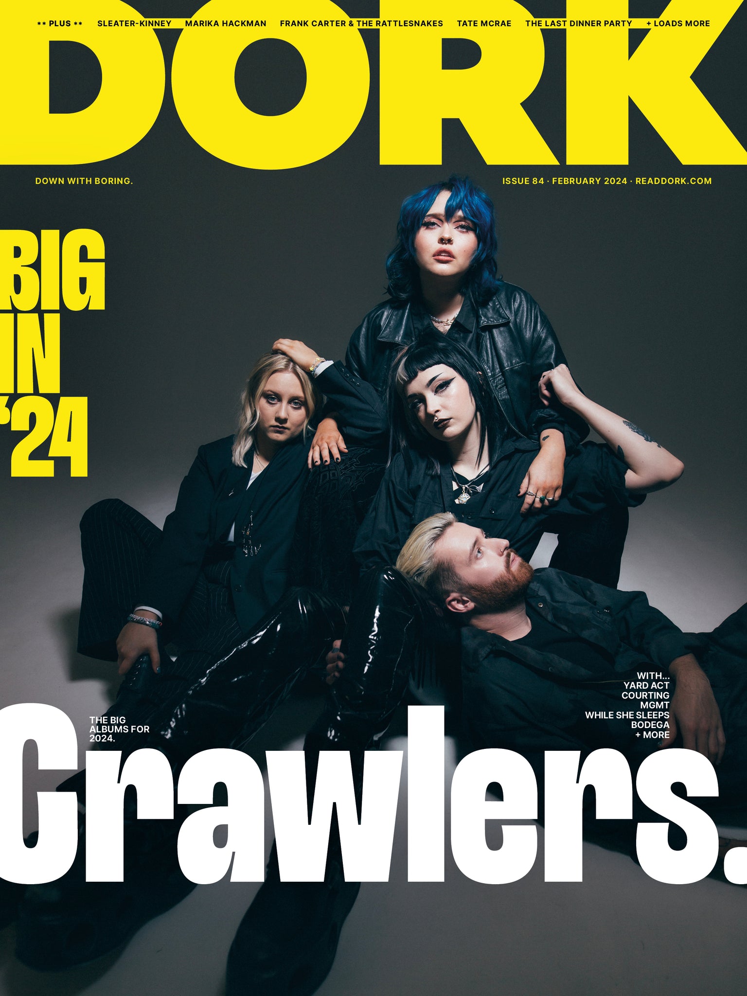 Dork, February 2024 (Crawlers cover)