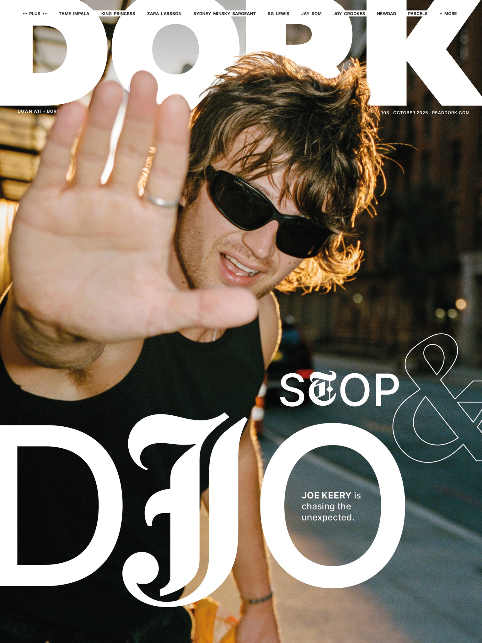 Dork, October 2025 (Djo cover)